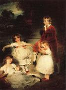 Sir Thomas Lawrence The Children of Ayscoghe Boucherett oil painting artist